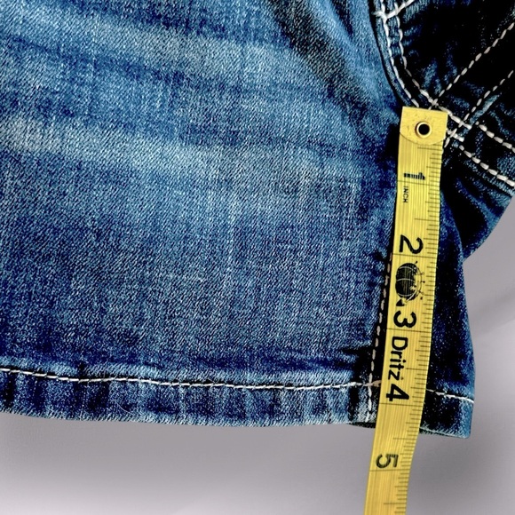 Miss Me Dark Blue Jean Shorts Excellent Condition - Picture 7 of 10